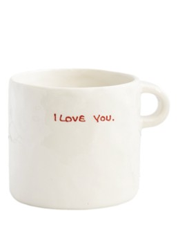 Anna + Nina I Love You mok 500ml Gebroken wit - Deal