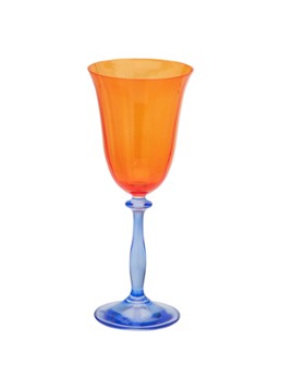 Anna + Nina Paradise witte wijnglas 20 cl Multicolor - Deal