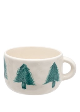 Anna + Nina Christmas Forest mok 40 cl Gebroken wit - Deal