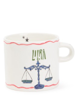 Anna + Nina The Libra Zodiac mok 50 cl Gebroken wit - Deal