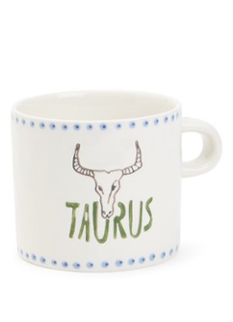 Anna + Nina The Taurus Zodiac mok 50 cl Gebroken wit - Deal