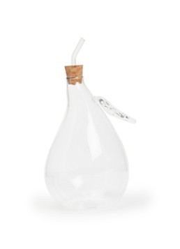 Anna + Nina Pear olie- en azijnfles 65 cl Wit - Deal