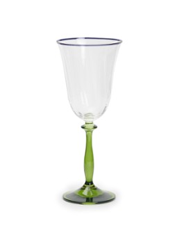 Anna + Nina Freya Optic wijnglas 25 cl Groen