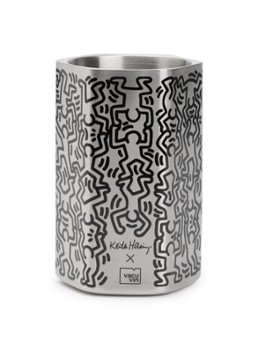 Vacu Vin Wijnkoeler 20 cm Zilver - Deal