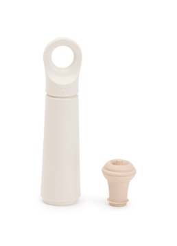 Vacu Vin Wine Saver vacuümpomp met wijnstopper set van 2 Beige - Deal