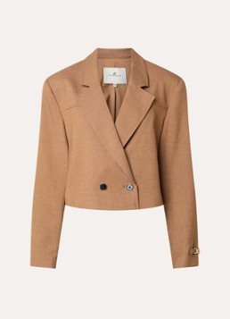 Fifth House Dames Ladaa cropped blazer in de kleur Camel