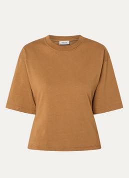 Modström Dames Tampa T-shirt in de kleur Roestbruin