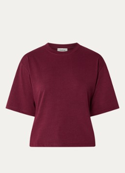 Modström Dames Tampa T-shirt in de kleur Bordeauxrood