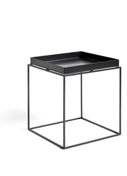 Hay Tray M bijzettafel 40 x 40 cm Zwart - Deal