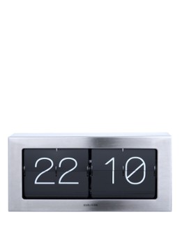 Van Der Gucht Mr. White wandklok 51 cm Zilver - Deal