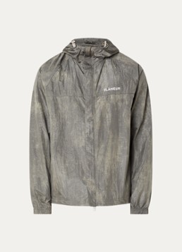 FLÂNEUR Heren Turtle straight fit trackpants met logo en ritszakken in de kleur Grijs, maat: XL