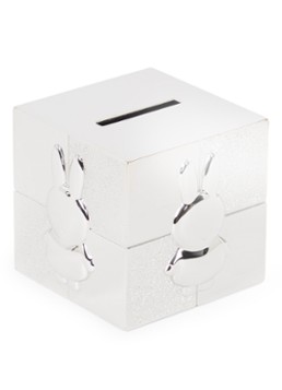Zilverstad Nijntje spaarpot 7,5 cm Zilver - Deal