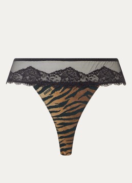 Sarda Dames Bremer string in de kleur Camel