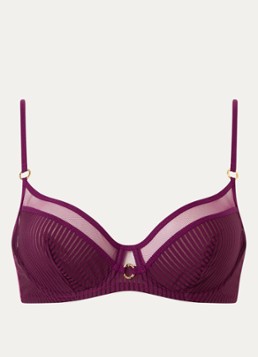 Sarda Dames Radia beugel bh van mesh in de kleur Paars