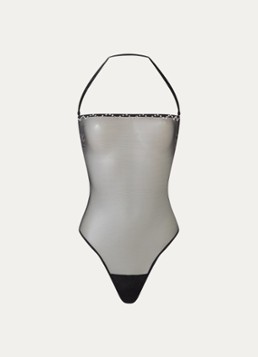Sarda Dames Chaika body van mesh in de kleur Zwart