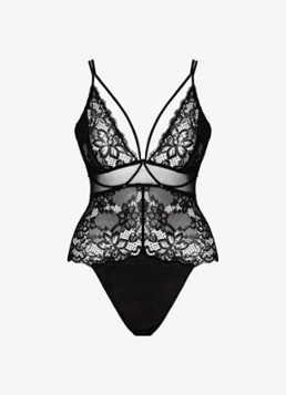 Sarda Dames Amelia body van kant in de kleur Zwart