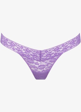 Sarda Dames Cid string van kant in de kleur Lavendel