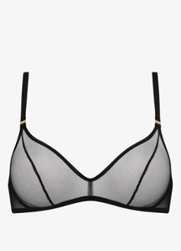 Sarda Dames Tegla bralette van mesh in de kleur Zwart