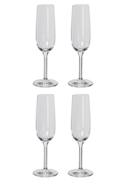Schott Zwiesel For You champagneglas 21 cl det van 4 Transparant - Deal