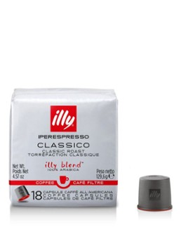 Illy Classico filterkoffiecapsules 18 stuks 129,6 gram