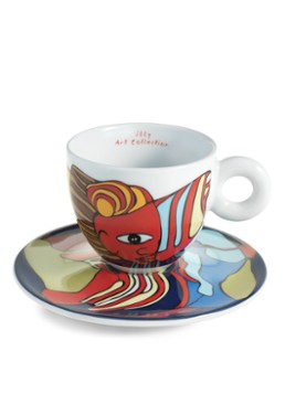 Illy Biennale Werewere espressokopje met schotel in giftbox - Deal