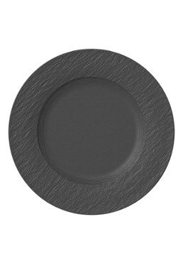 Villeroy & Boch Manufacture Rock dinerbord 27 cm Donkergrijs