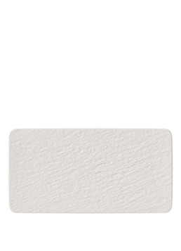 Villeroy & Boch Manufacture Rock serveerplank van porselein 35 x 18 cm Gebroken wit