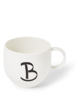 Villeroy & Boch Like Letters B mok 38 cl Gebroken wit - Deal