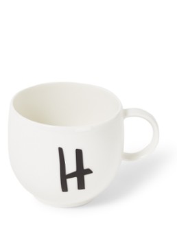 Villeroy & Boch Like Letters H mok 38 cl Gebroken wit - Deal