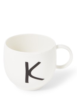 Villeroy & Boch Like Letters K mok 38 cl Gebroken wit - Deal