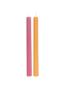 Villeroy & Boch Fleur dinerkaars set van 2 Donkerroze - Deal