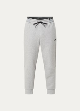 BOSS Heren Tapered fit joggingbroek met steekzakken in de kleur Lichtgrijs