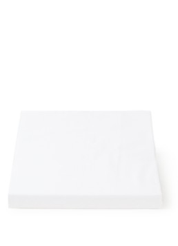 Yumeko Hoeslaken van katoensatijn 300TC, hoekhoogte 30 cm Wit - Deal