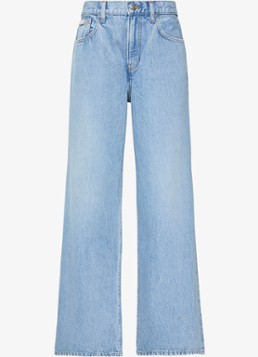 Calvin Klein Dames High waist wide leg jeans in de kleur Sage Stone-RJK