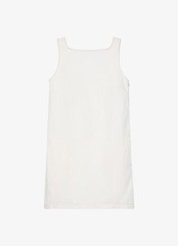 Calvin Klein Dames Mini jurk van denim in de kleur Wit