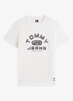Tommy Hilfiger Dames Top met knoopdetail in de kleur Donkerblauw