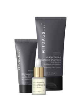Rituals Rituals Homme Skin Care Set - verzorgingsset Grijs 90gr Cadeausets - Deal