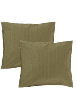 Crisp Sheets Crisp kussensloop van katoen in 2-pack Bronsgroen - Deal