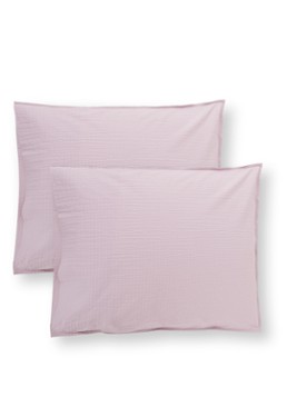 Crisp Sheets CRISP kussensloop van katoen in 2-pack Oudroze - Deal