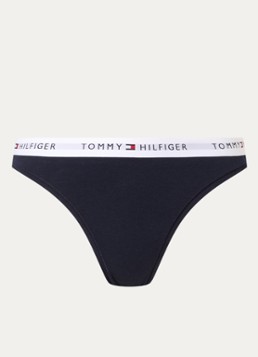 Tommy Hilfiger Dames Slip met logoband in de kleur Donkerblauw