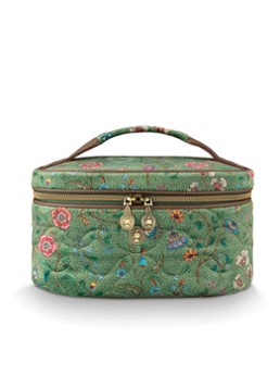 Pip Studio Cleo Flora Bangelore beautycase Groen - Deal