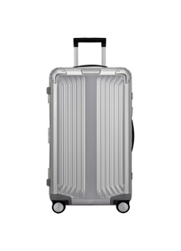 Samsonite koffer Lite-Box Alu spinner 74 cm Zilver - Deal