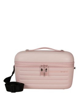 Samsonite Stackd beautycase met afneembare schouderriem en uitneembaar etui Lichtroze - Deal