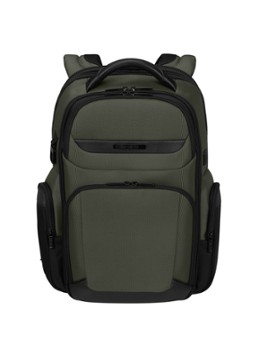 Samsonite Heren Pro-DLX 6 vergrootbare rugzak met 15,6 inch laptopvak in de kleur Donkergroen