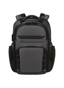 Samsonite Heren Pro-DLX 6 vergrootbare rugzak met 15,6 inch laptopvak in de kleur Donkergrijs