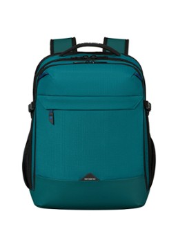 Samsonite Dames Roadseeker vergrootbare laptoprugzak met 17,3 inch laptopvak in de kleur Deep Teal / Zeegroen