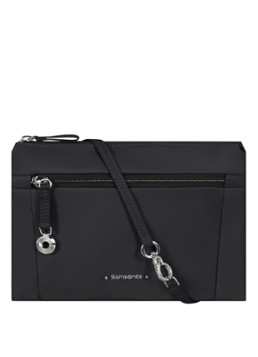 Samsonite Dames Move Journey Mini schoudertas met logo in de kleur Zwart