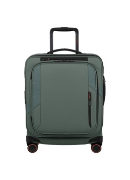 Samsonite koffer Glazed vergrootbare spinner 55 cm Mosgroen - Deal