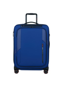 Samsonite koffer Glazed vergrootbare spinner 67 cm Kobaltblauw - Deal