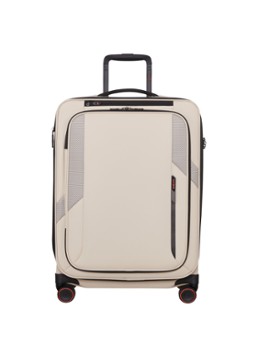 Samsonite koffer Glazed vergrootbare spinner 67 cm Zand - Deal
